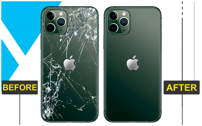 iPhone Back Glass Repair - SaralFix - Gadget repair in Delhi